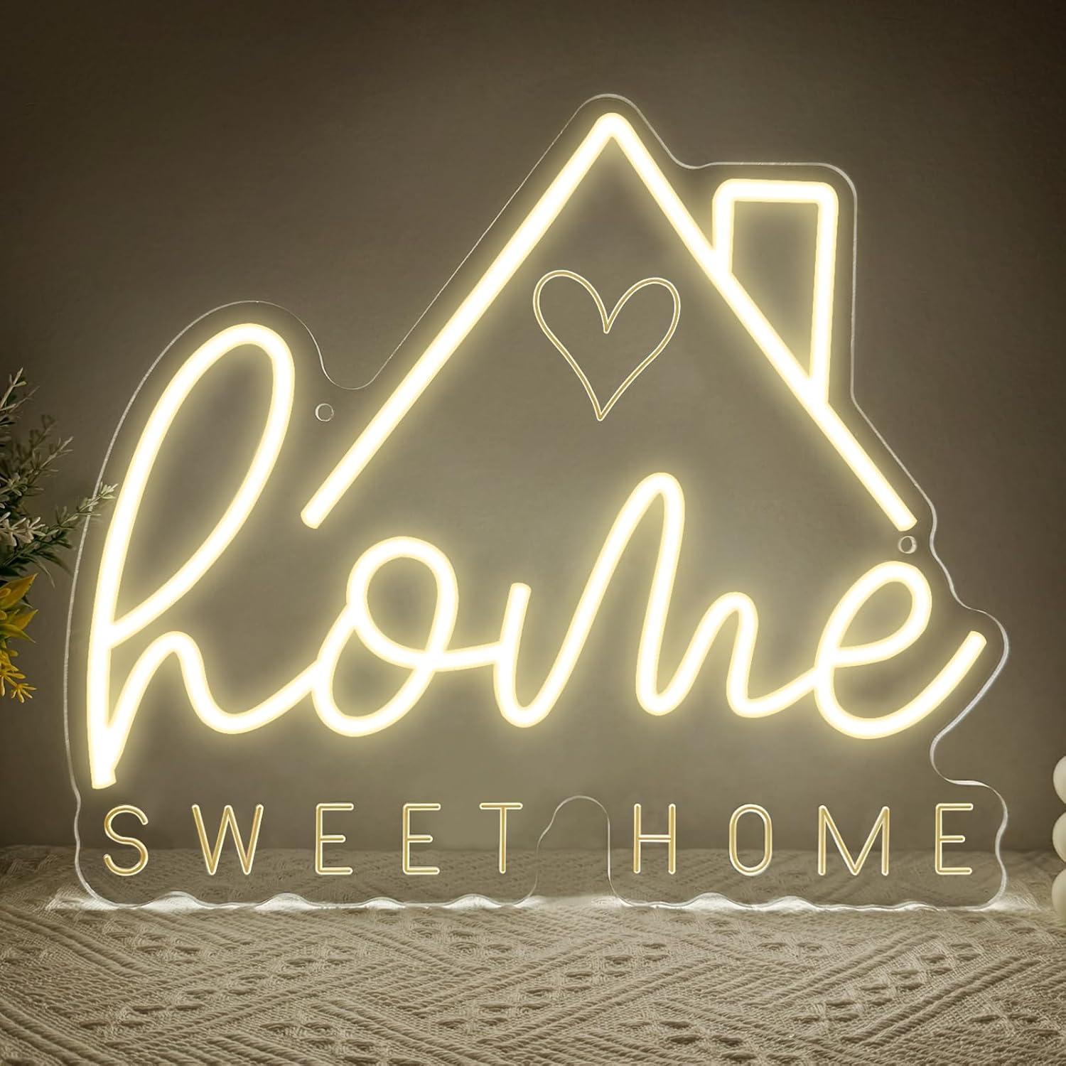 Home Lighting And Decor - Sweet Home Neon Sign USB Dimmable