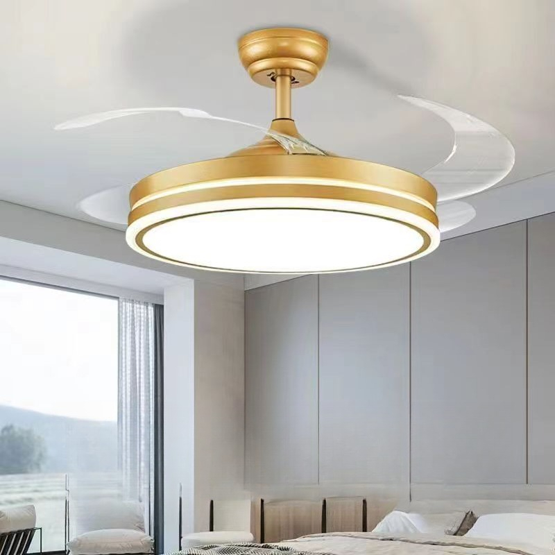Lighting Decoration On Wall - Italian Invisible Ceiling Fan Lights Variable