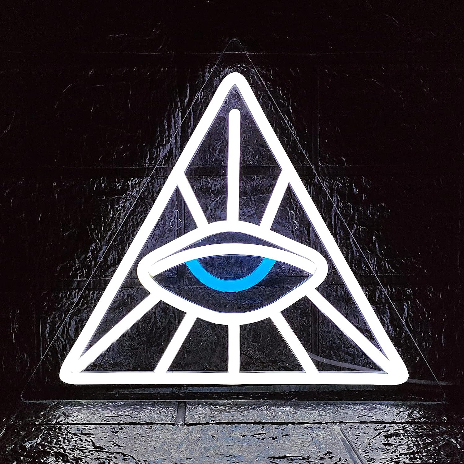 Eye in Triangle Neon Light LED - Outdoor Lighting Decor Ideas recension och pris