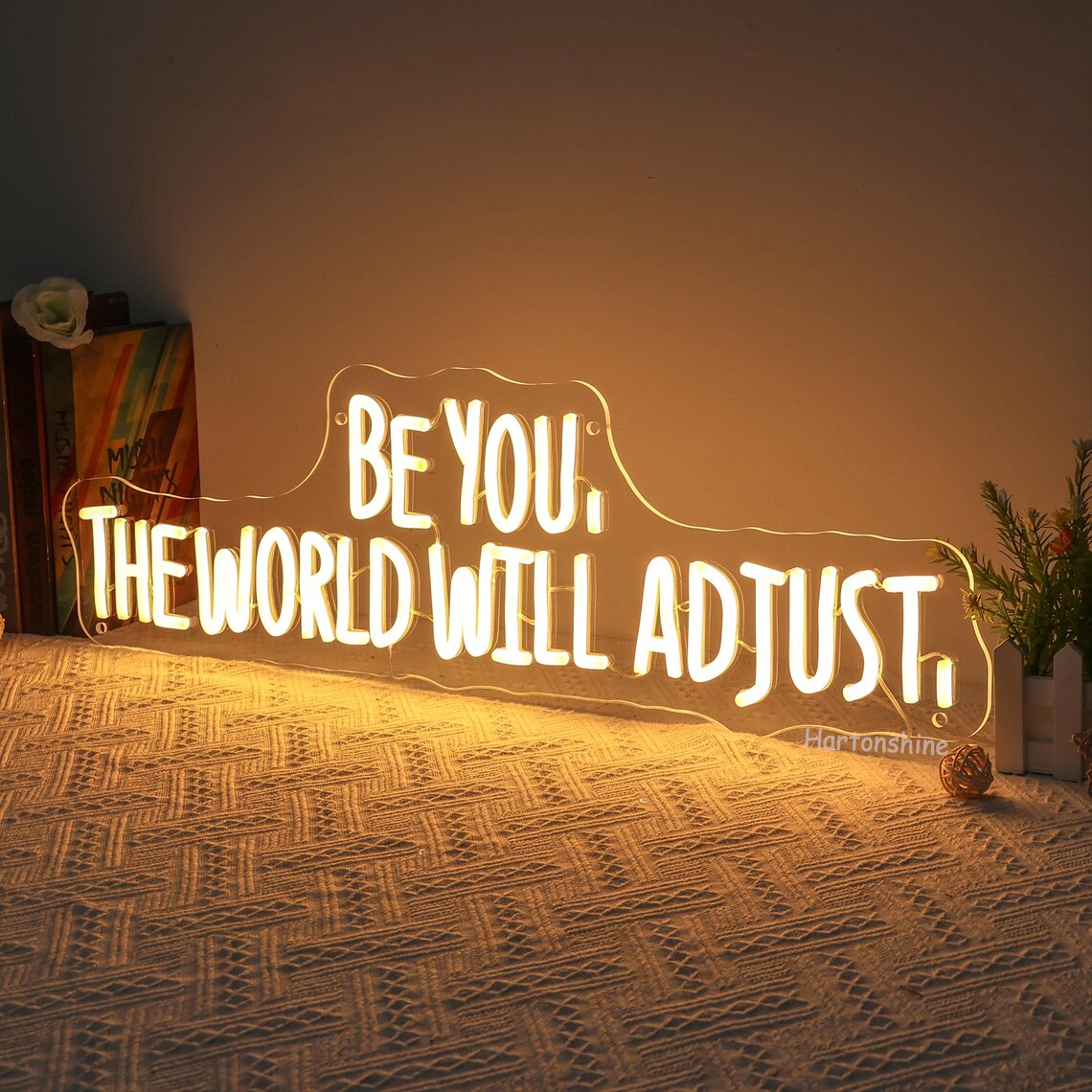 Be You The World Will Adjust N - Outdoor Lighting Decor Ideas recension och pris