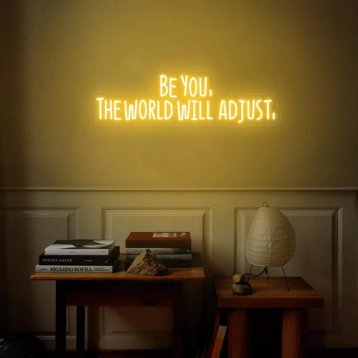 Be You The World Will Adjust N - Outdoor Lighting Decor Ideas recension och pris