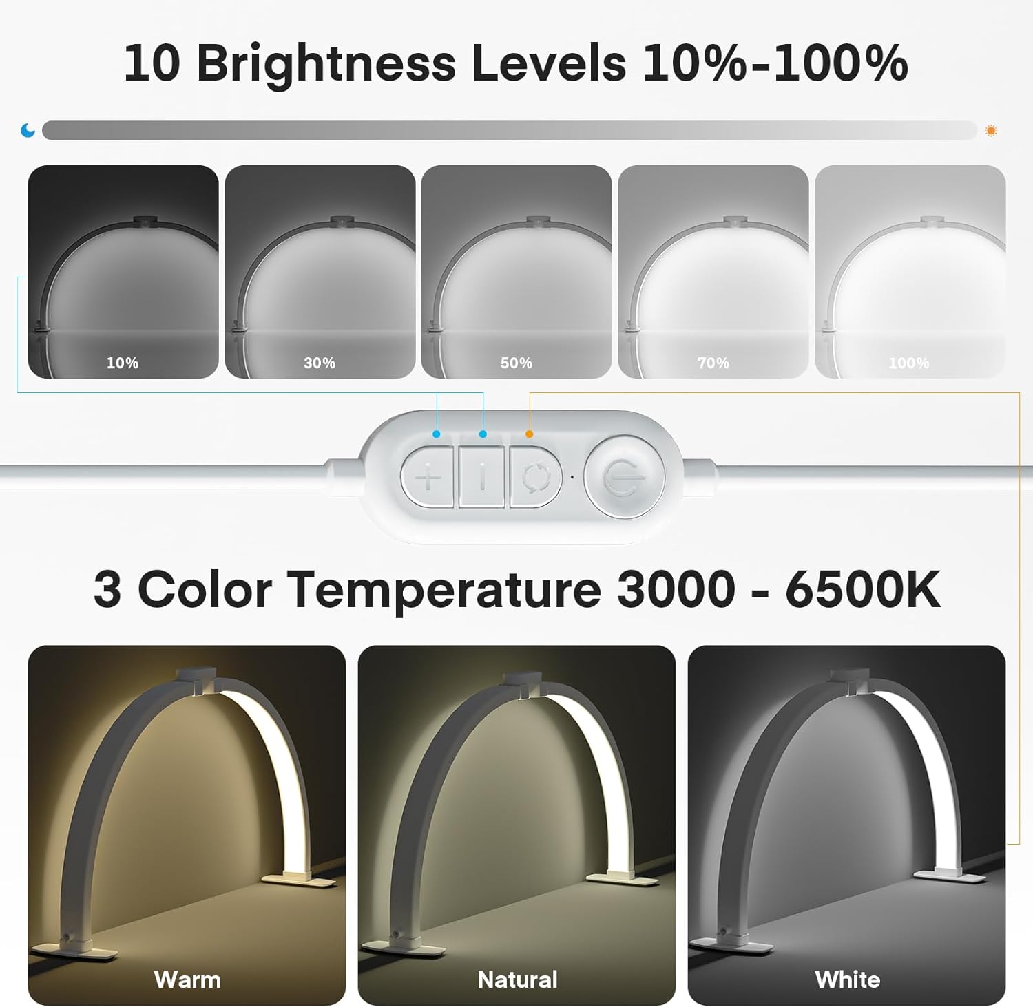Half Moon LED Light for Nail T - Led Moon Lamp recension och pris