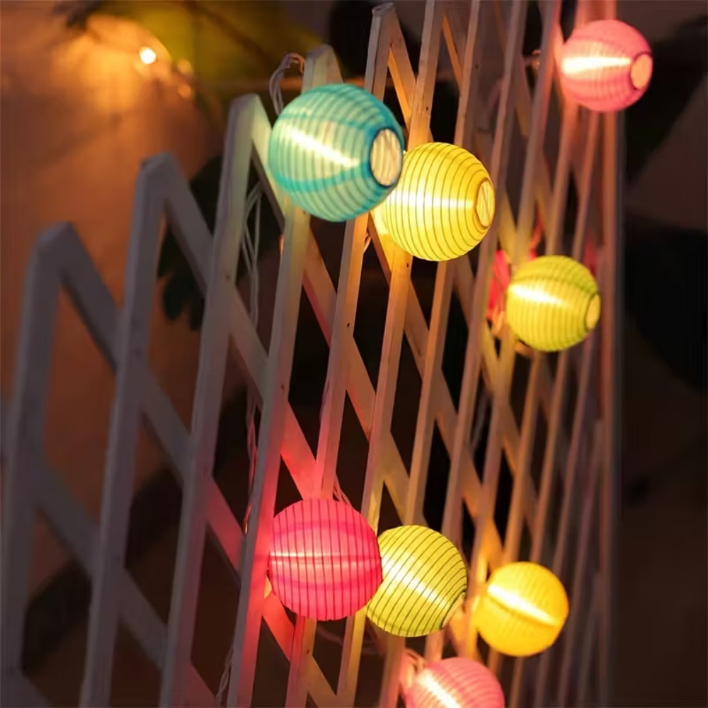 10LED/20LED Paper Lantern Stri - Lantern Paper Solar recension och pris