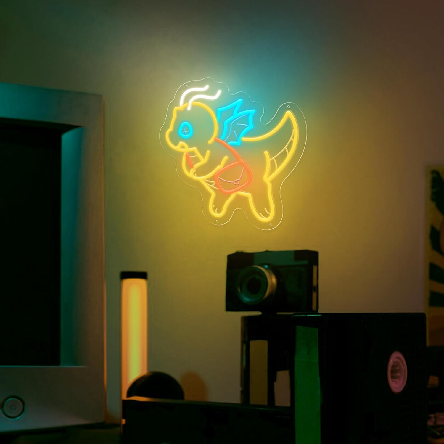 USB Dimmable Cute Dinosaur Neo - Outdoor Lighting Decor Ideas recension och pris
