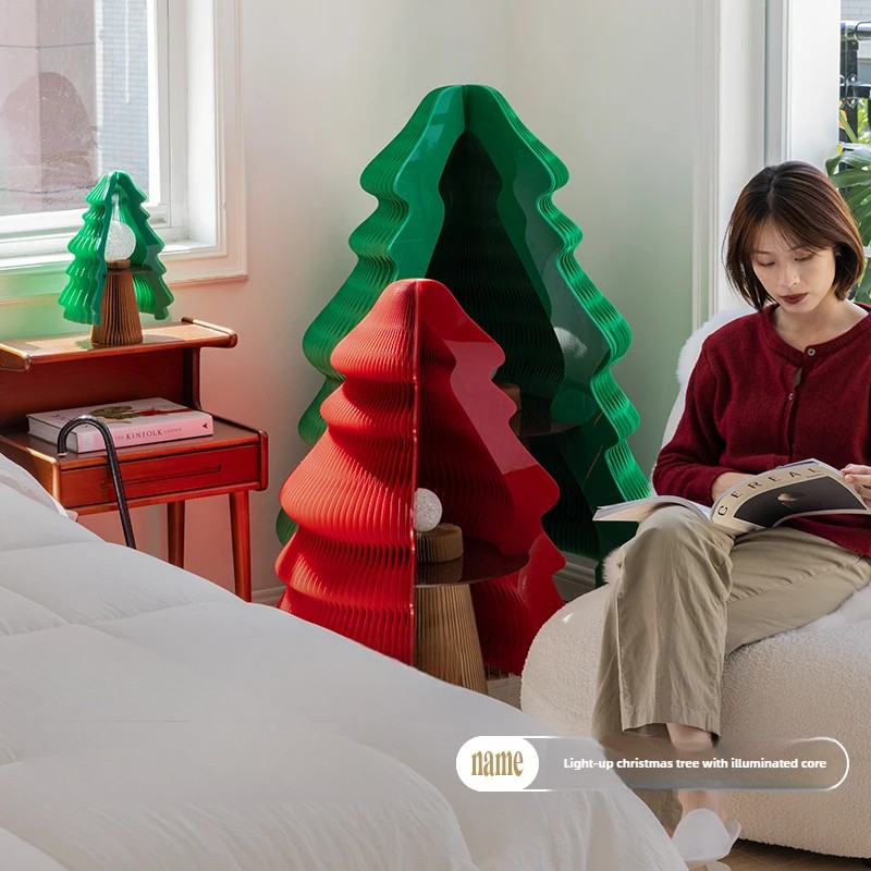 ‌Foldable Christmas Tree with  - Outdoor Lighting Decor Ideas recension och pris