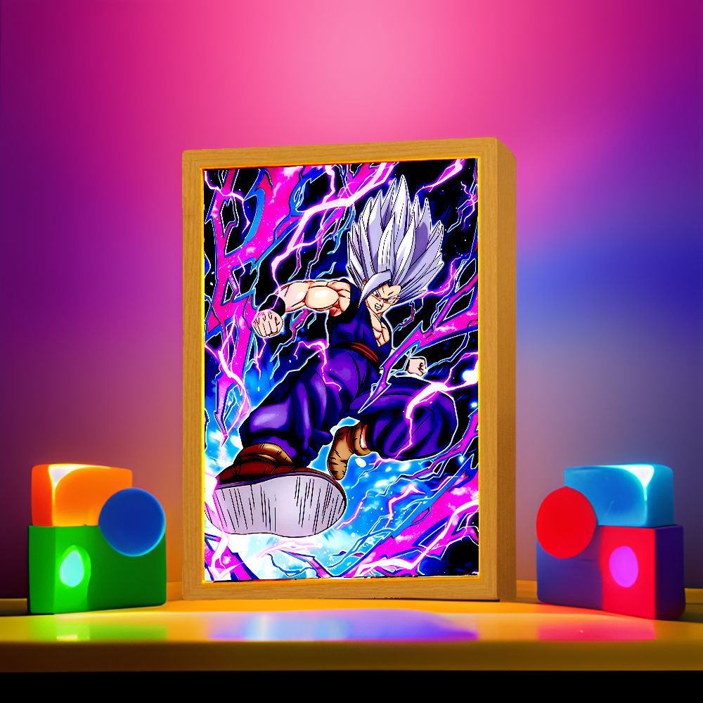 Dragon Ball Z Anime Figure Lig - Led Moon Lamp recension och pris