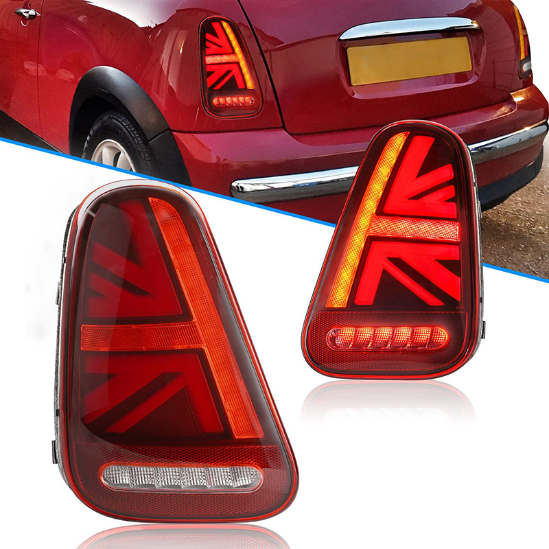 Union Jack Style LED Tail Ligh - Union Lighting & Decor Collabs recension och pris