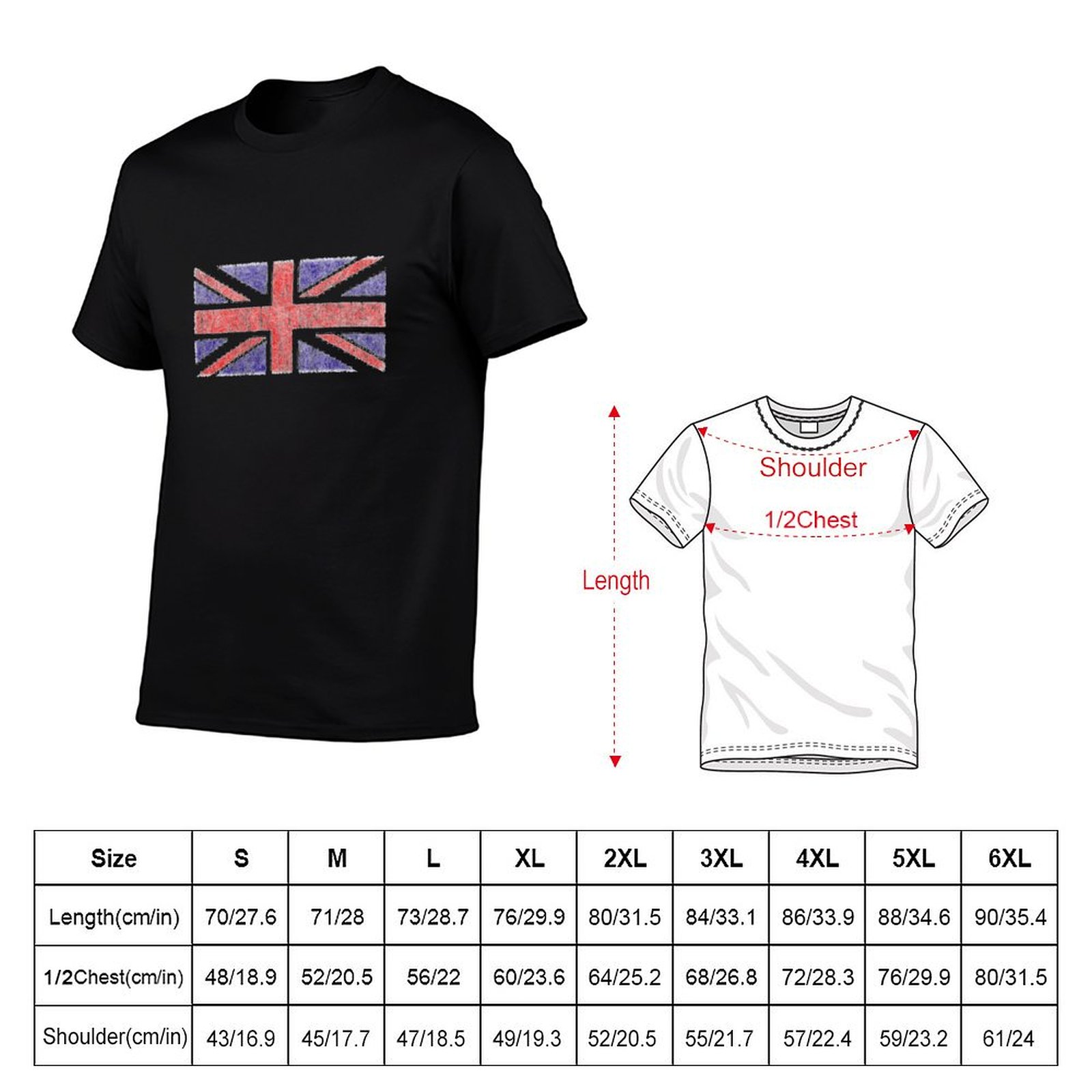 Vintage UK Union Jack Flag T-S - Union Lighting & Decor Collabs recension och pris