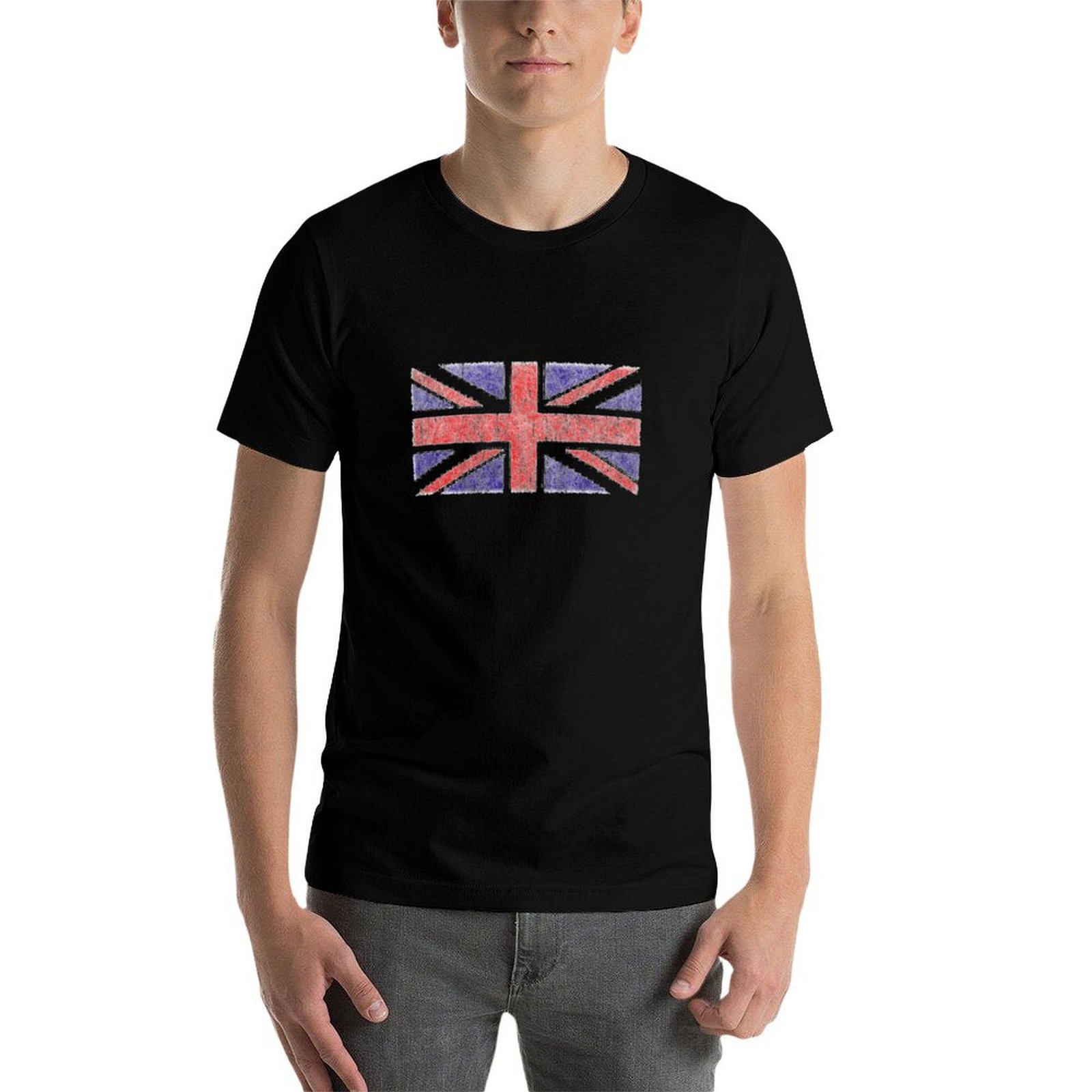 Vintage UK Union Jack Flag T-S - Union Lighting & Decor Collabs recension och pris