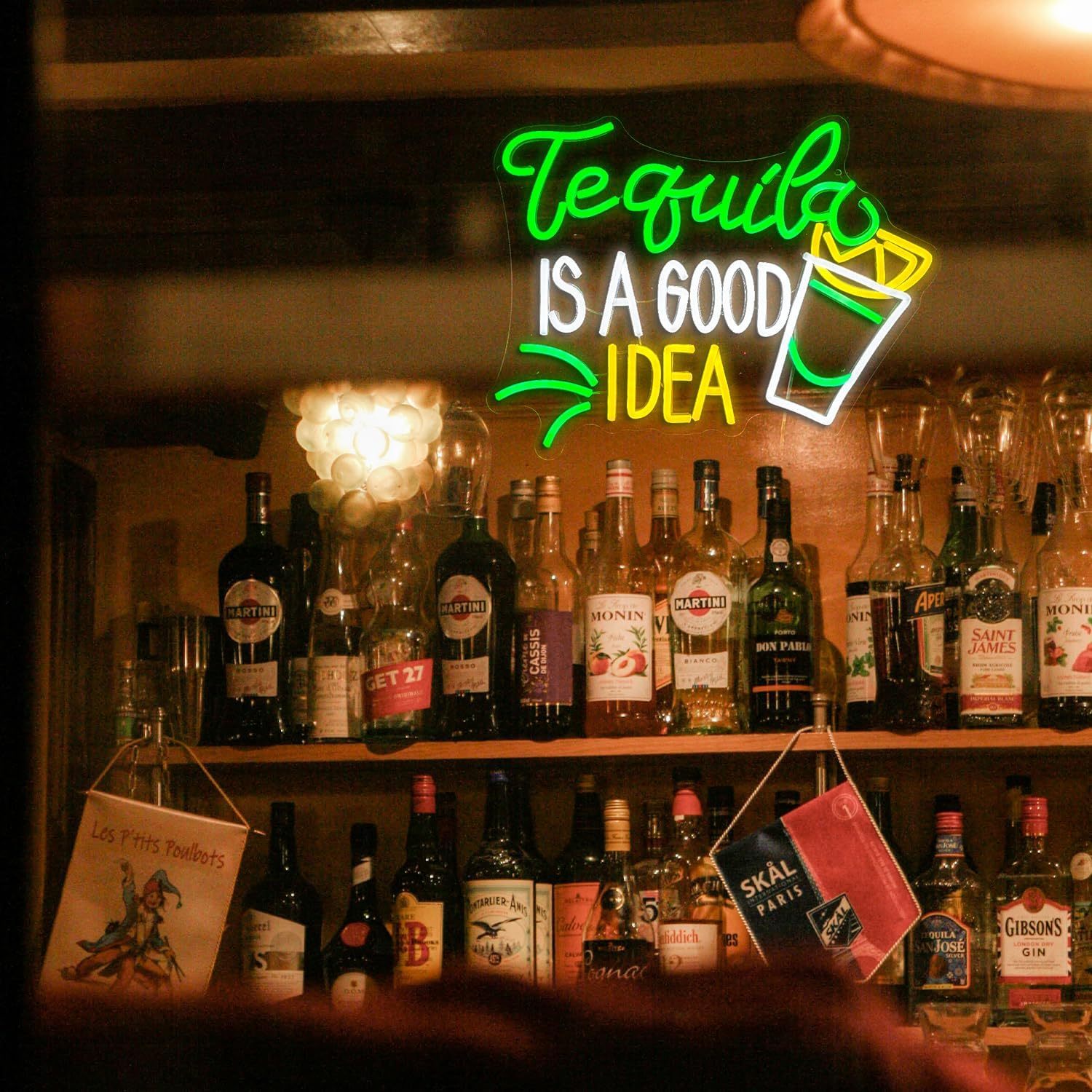 Tequila Is A Good Idea Neon Si - Outdoor Lighting Decor Ideas recension och pris