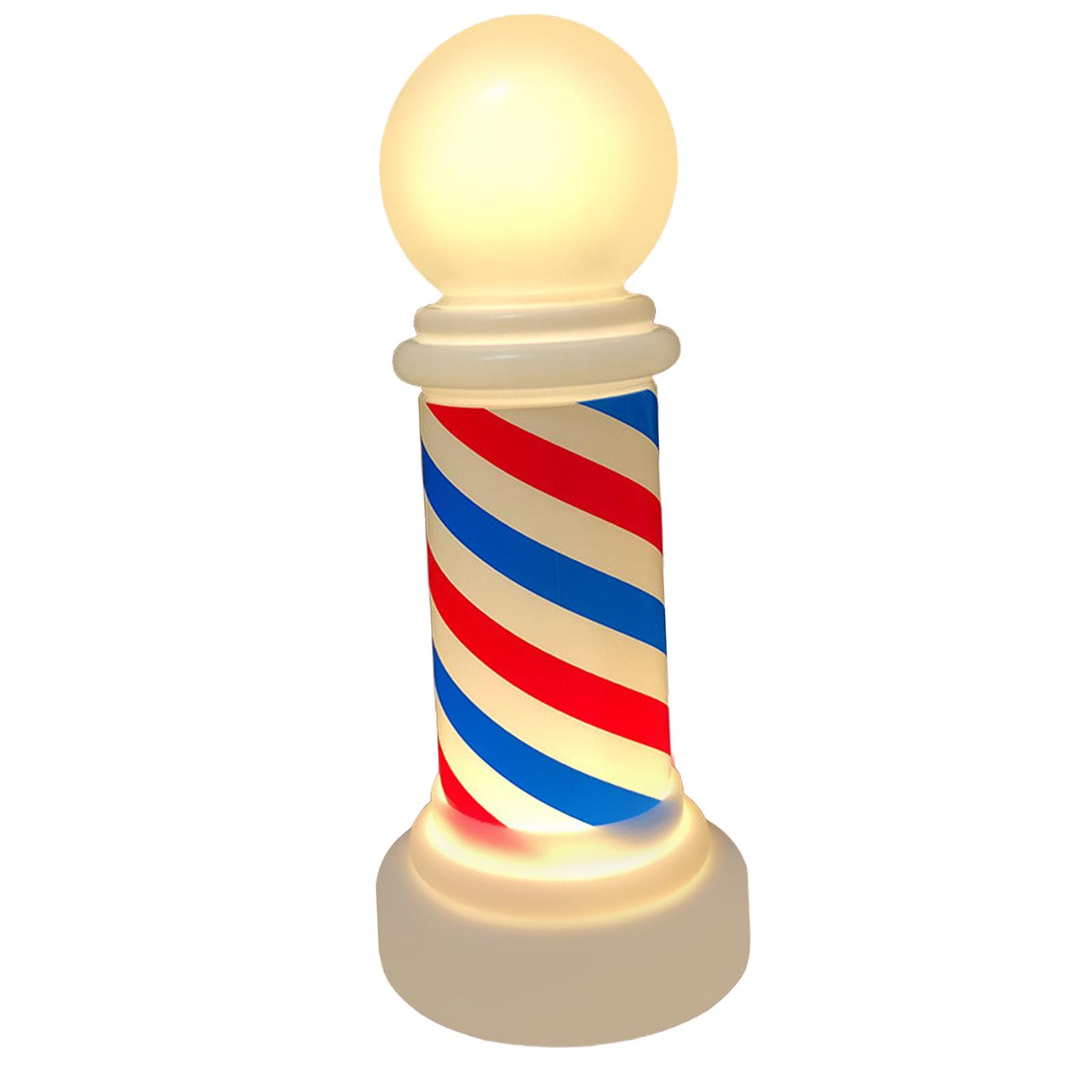 Barber Sign Rotating LED Lamp  - Decor Lighting Solution recension och pris