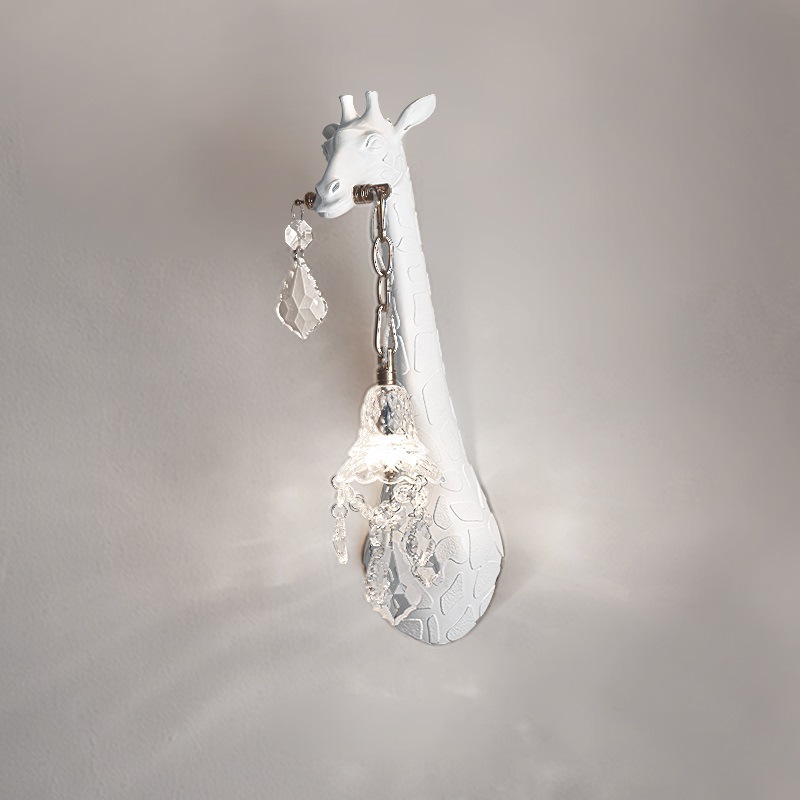 Modern Creative Resin Giraffe  - Lighting Decoration On Wall recension och pris