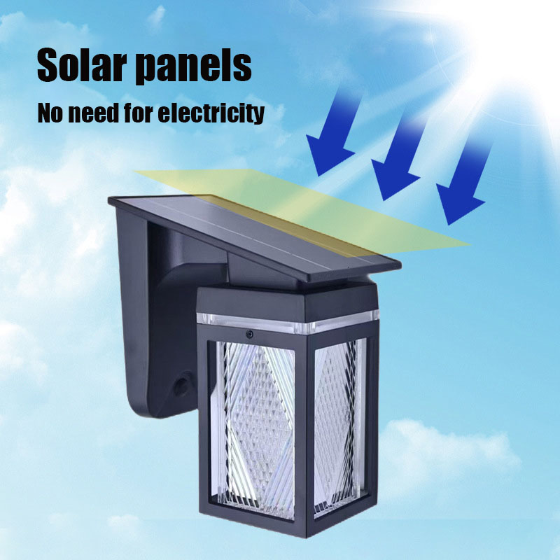 Solar Wall Lights Outdoor Wate - Garage Lighting Decor recension och pris