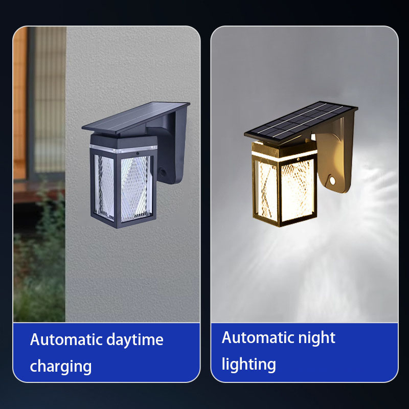 Solar Wall Lights Outdoor Wate - Garage Lighting Decor recension och pris