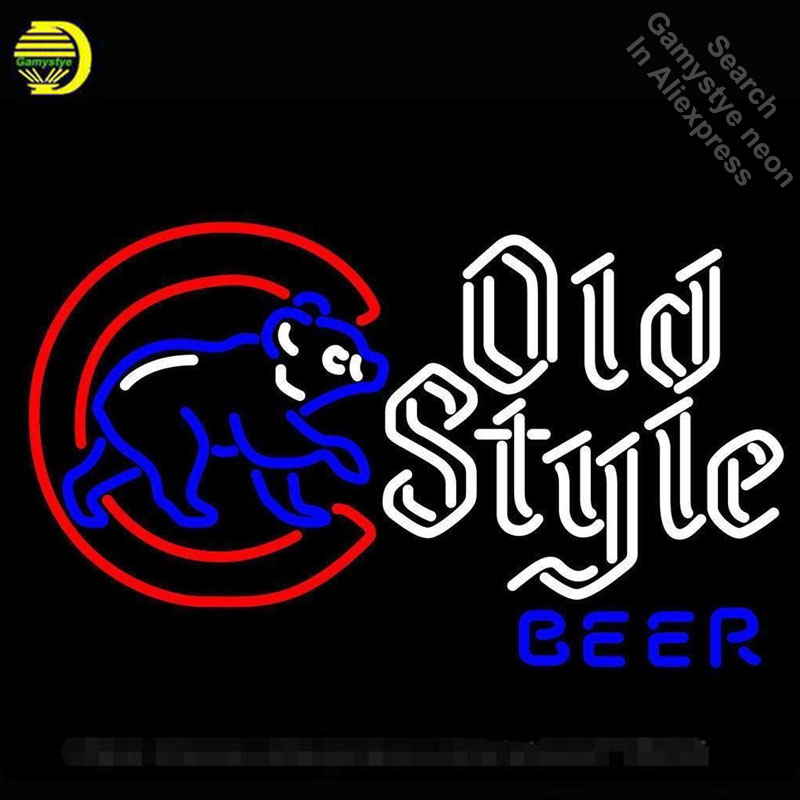 Unions Cubs O Style Neon Sign  - Union Lighting & Decor Collabs recension och pris