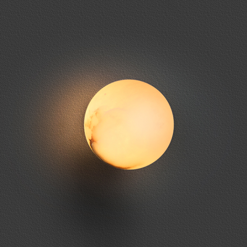 Nordic Ball Marble Wall Light  - Foyer Lighting Wall Decor recension och pris