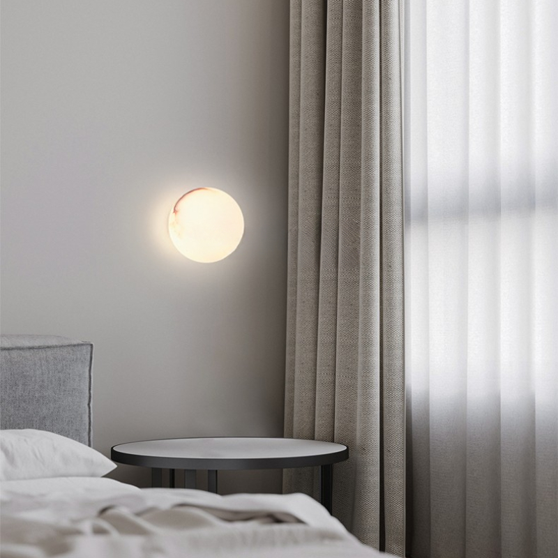 Nordic Ball Marble Wall Light  - Foyer Lighting Wall Decor recension och pris