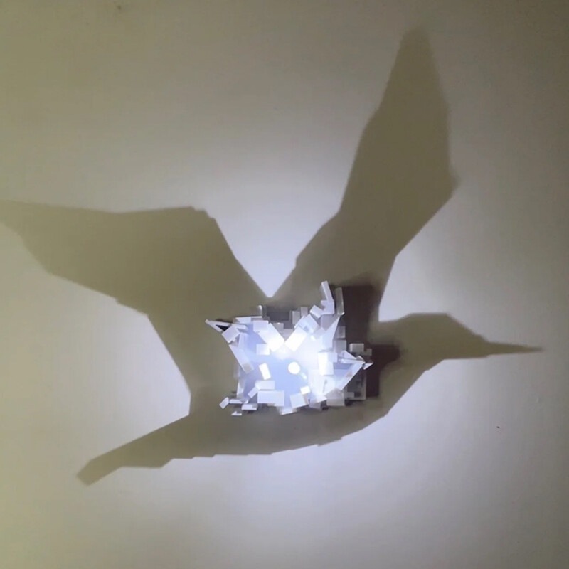 Dropshipping 3D Light Shadow N - Lighting Decoration On Wall recension och pris