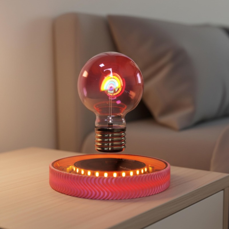 Levitating Floating Wireless L - Led Moon Lamp recension och pris