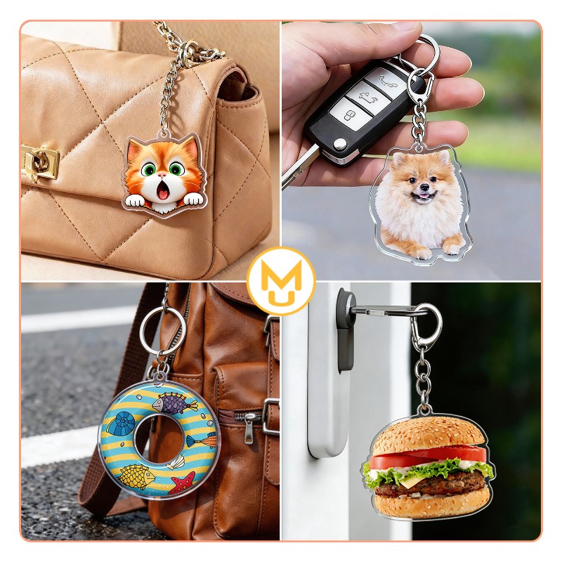 Black Swan Hsr Acrylic Keyring - Union Lighting & Decor Collabs recension och pris