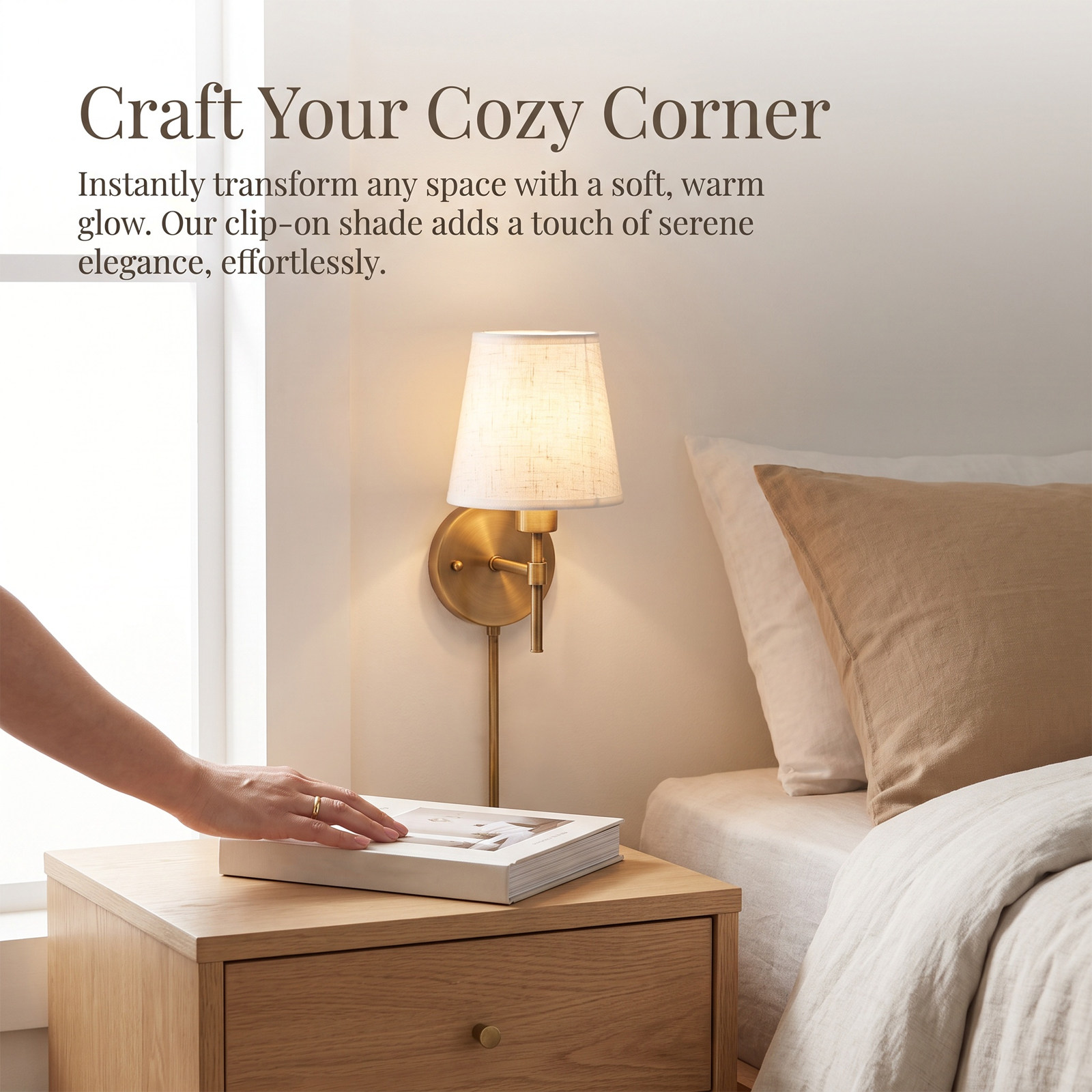 Fabric Lampshade Soft Light Di - Decor Lighting Solution recension och pris