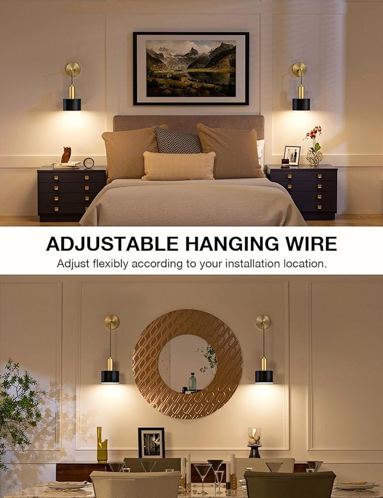 Gold Sconces Wall Decor Set Of - Decor Lighting Solution recension och pris