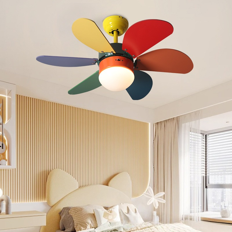 Children's Bedroom Ceiling Fan - Lighting Decoration On Wall recension och pris