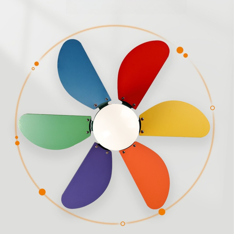 Children's Bedroom Ceiling Fan - Lighting Decoration On Wall recension och pris