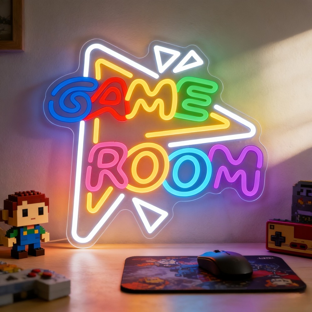 GAME ROOM LED Neon Sign Dimmab - Outdoor Lighting Decor Ideas recension och pris