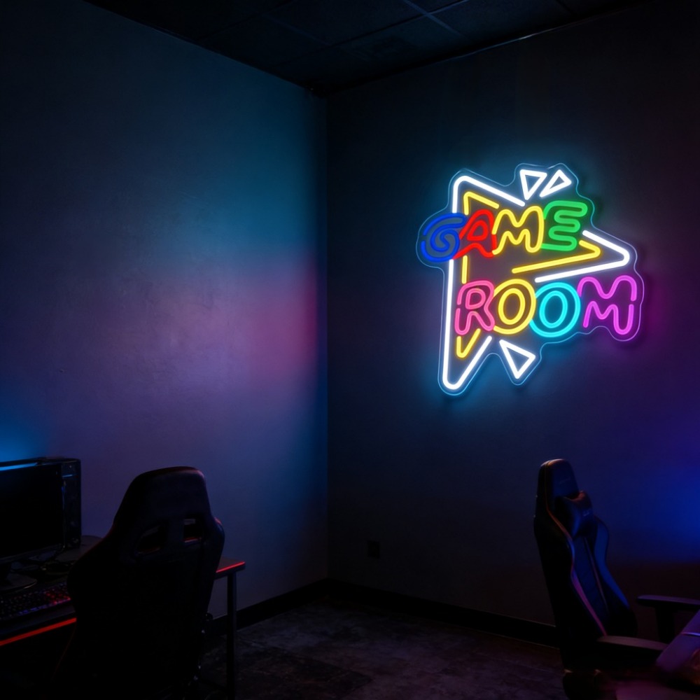GAME ROOM LED Neon Sign Dimmab - Outdoor Lighting Decor Ideas recension och pris