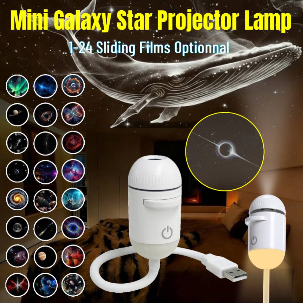 Galaxy Starry Sky Night Light  - Home Lighting And Decor recension och pris