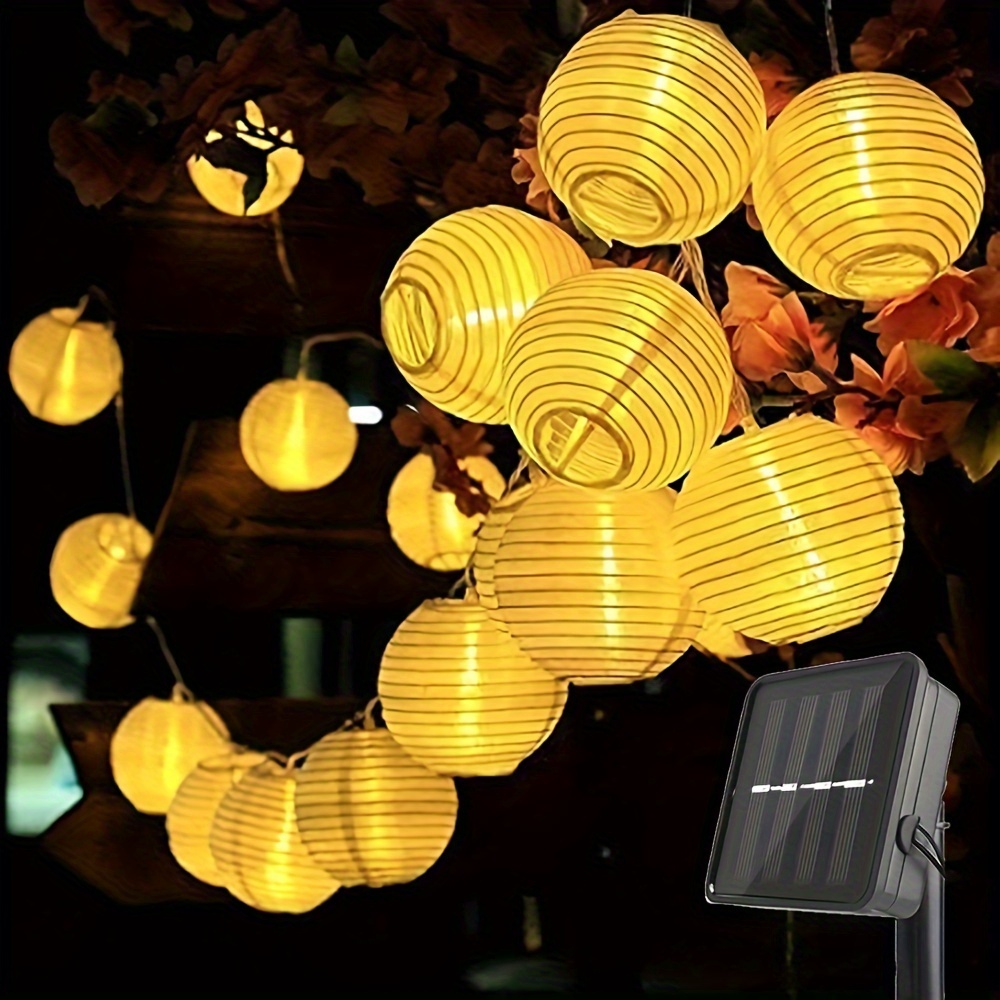 Solar Lantern String Lights Ou - Lantern Paper Solar recension och pris