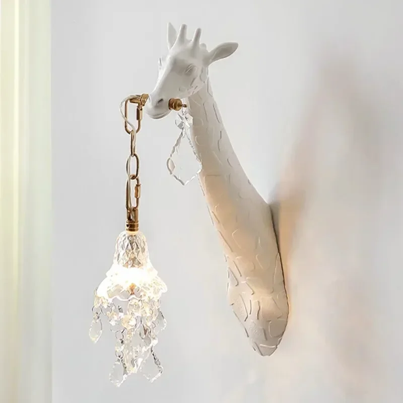Nordic New Resin Giraffe LED W - Lighting Decoration On Wall recension och pris