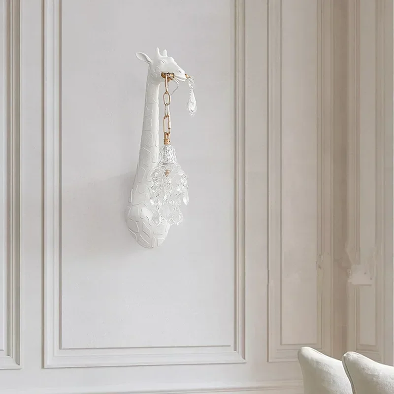 Nordic New Resin Giraffe LED W - Lighting Decoration On Wall recension och pris
