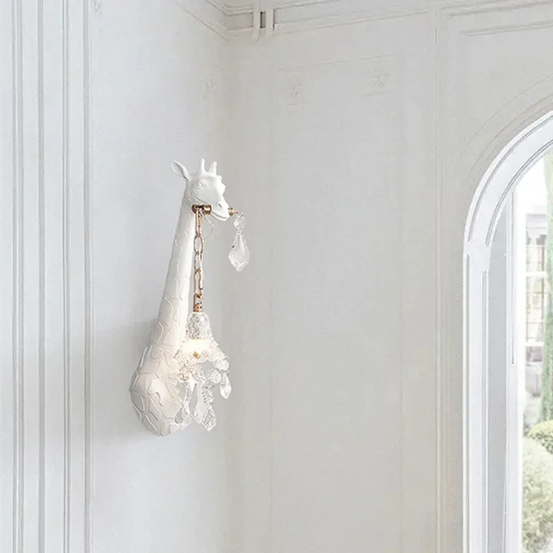Nordic New Resin Giraffe LED W - Lighting Decoration On Wall recension och pris