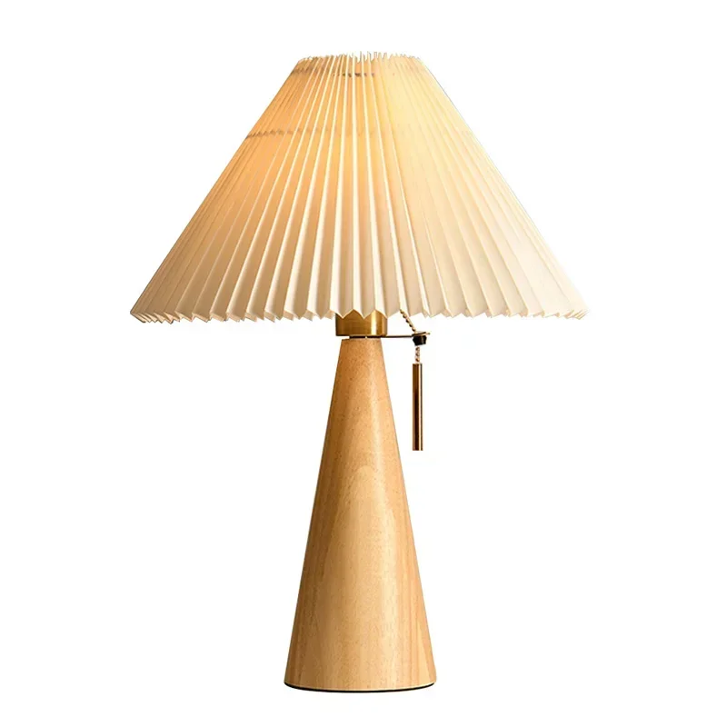 Retro Pleated Table Lamp Nordi - Home Lighting And Decor recension och pris