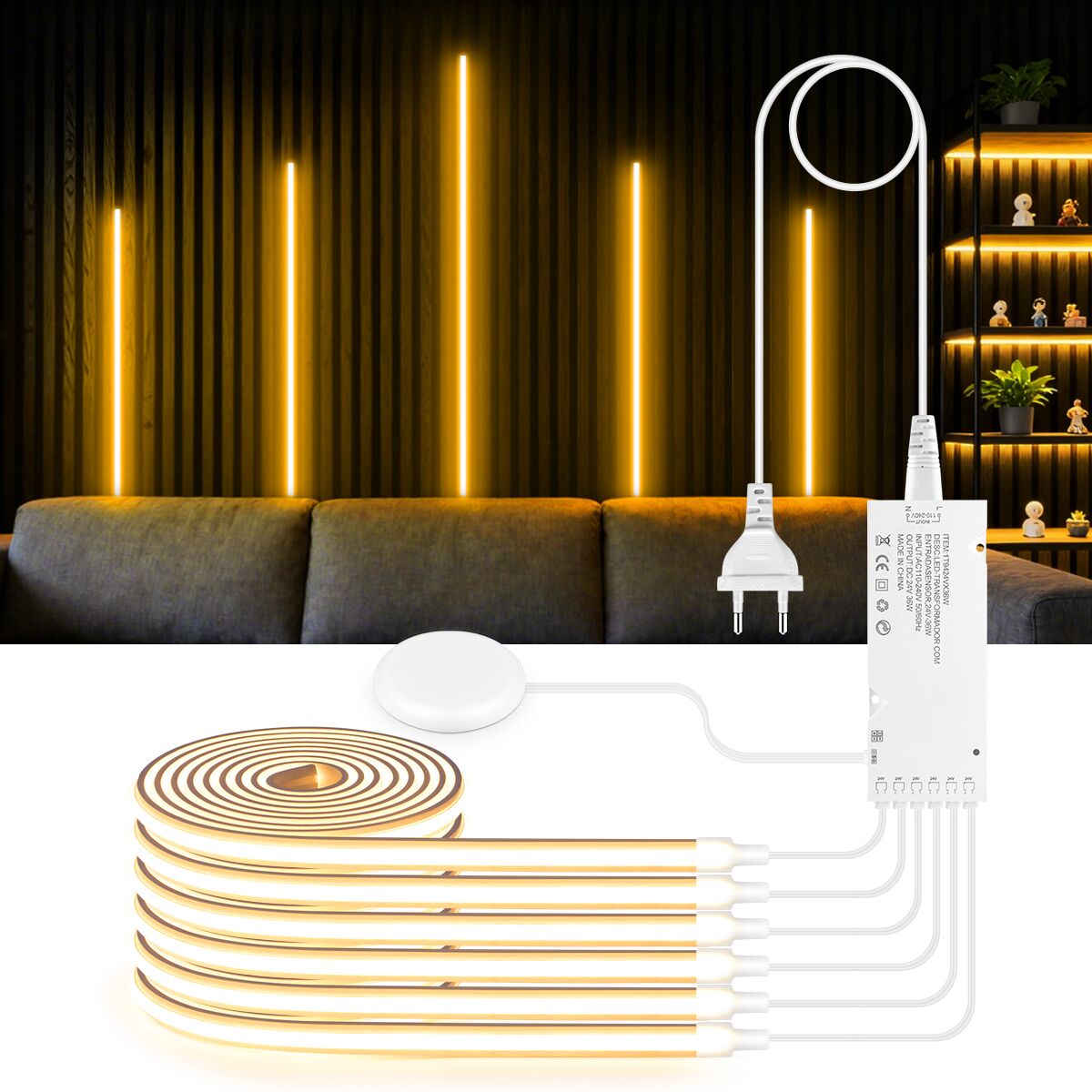 Embeded Acoustic Wall Panel De - Lighting Decoration On Wall recension och pris
