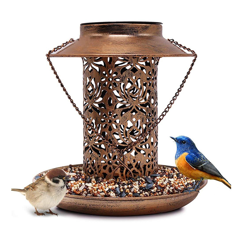 Hanging Bird House Metal Outdo - Outdoor Lighting Decor Ideas recension och pris