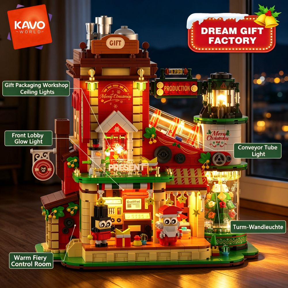 KAVOWORLD 2775PCS Christmas Gi - Santa'S Elves Holiday Lighting & Decor Llc recension och pris