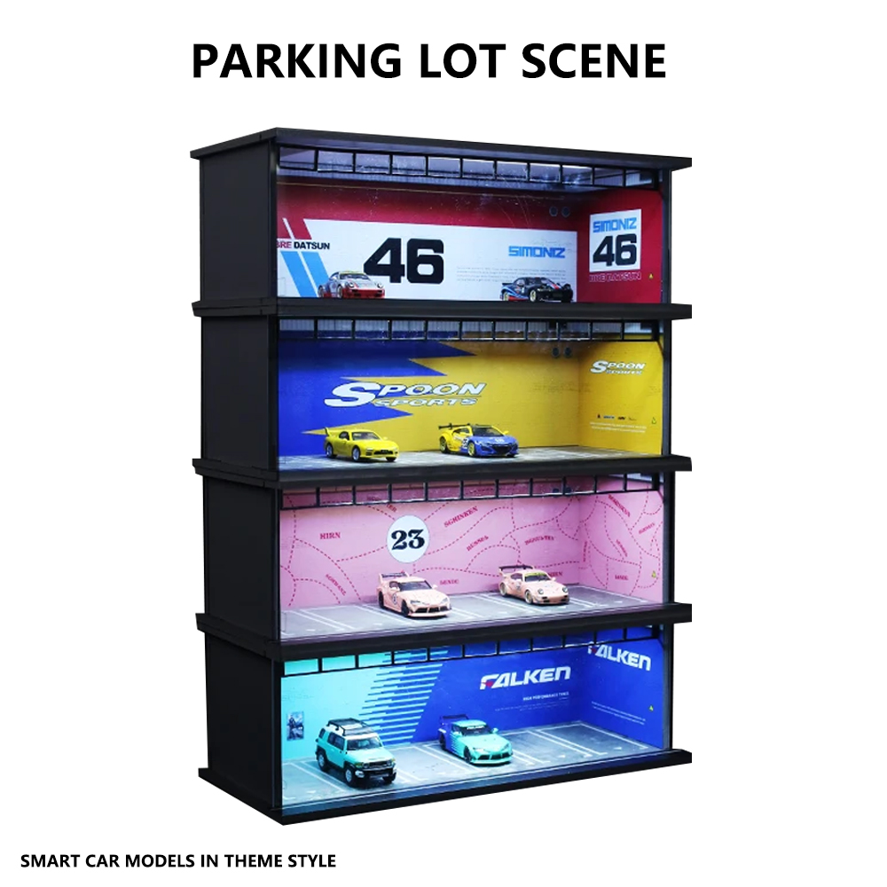 More Art 1/64 Car Garage Diora - Garage Lighting Decor recension och pris